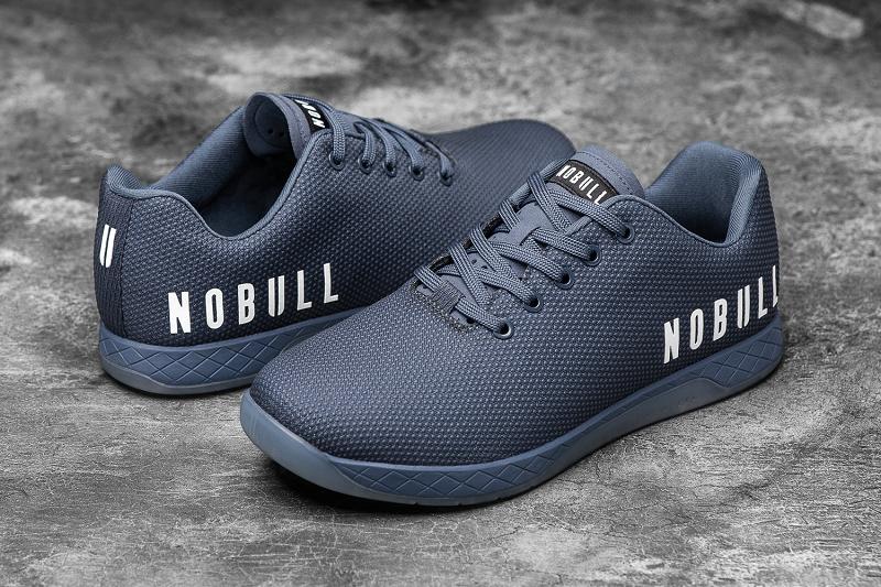 Navy Nobull Navy Men's Trainers | CA U1473Z